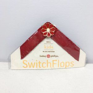 Lindsay Phillips SwitchFlops Kids S Enamel Flower